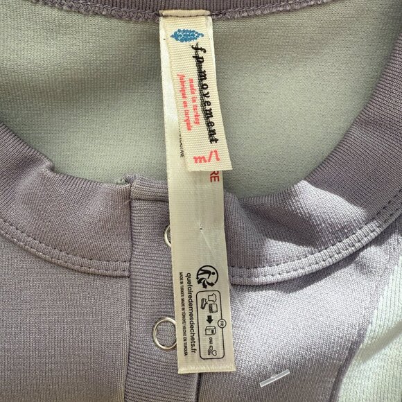 NWOT Free People FP Movement Free Kick Muscle Tank Crop Top Women's M/L Purple - Picture 11 of 13